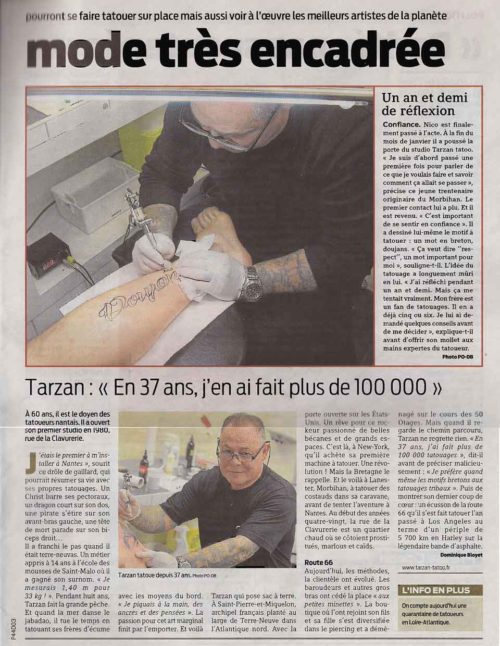 presse océan tatouage