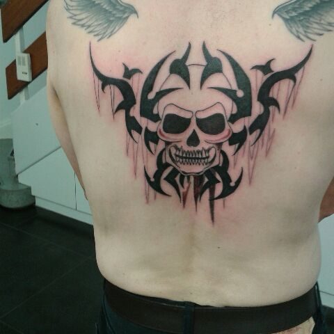 tatouage tête de mort