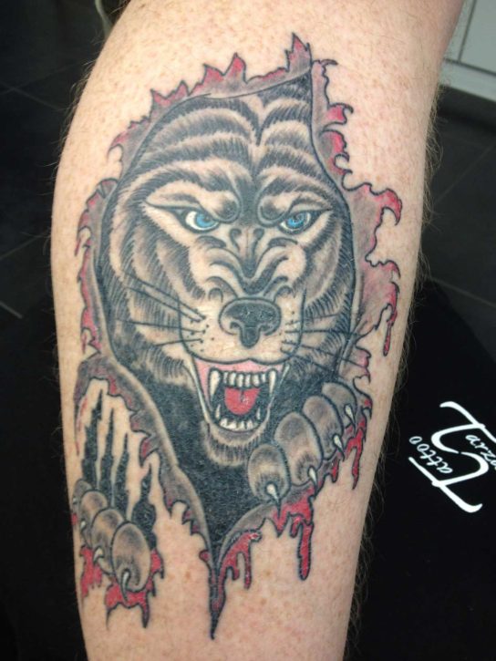 Tatouage Loup
