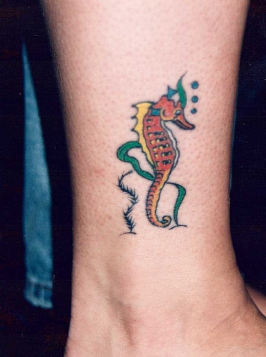Tatouage hippocampe