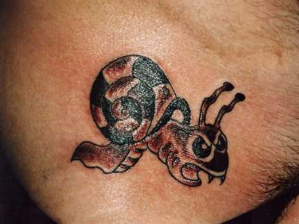 Tatouage escargot