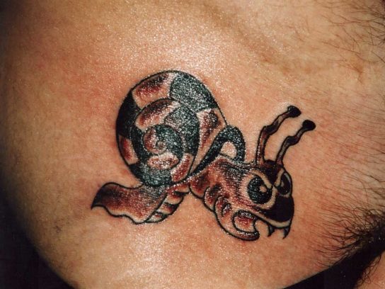 Tatouage escargot