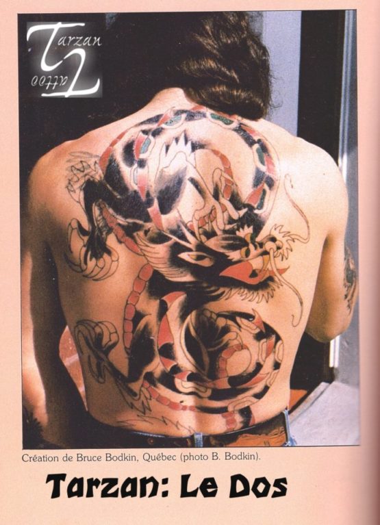 Tatouage dos tarzan Tatouage dos tarzan