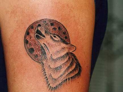 Tatouage Loup