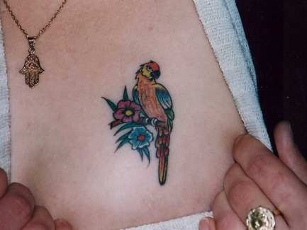 Tatouage Perroquet