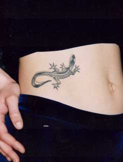 Tatouage Geco