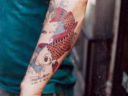 Tatouage poisson