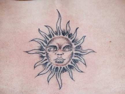 Tatouage Soleil