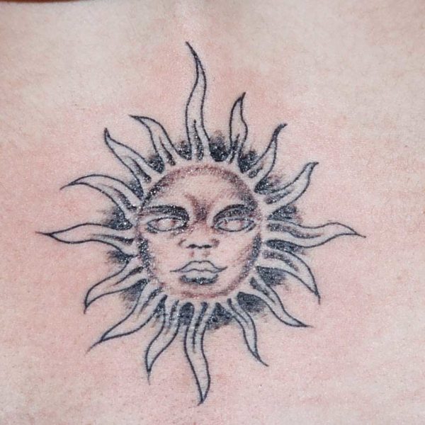 Tatouage Soleil
