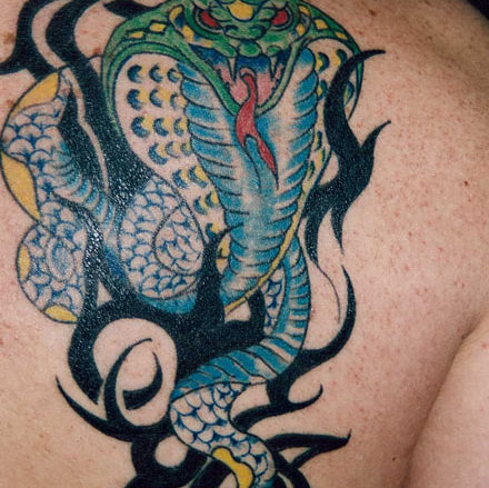 Tatouage serpent