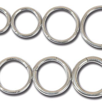 Anneau acier charnière