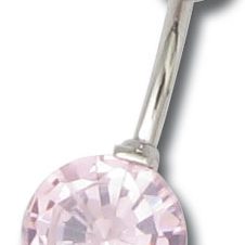 Banane acier 1,6x10 serti griffé acier rond 10mm